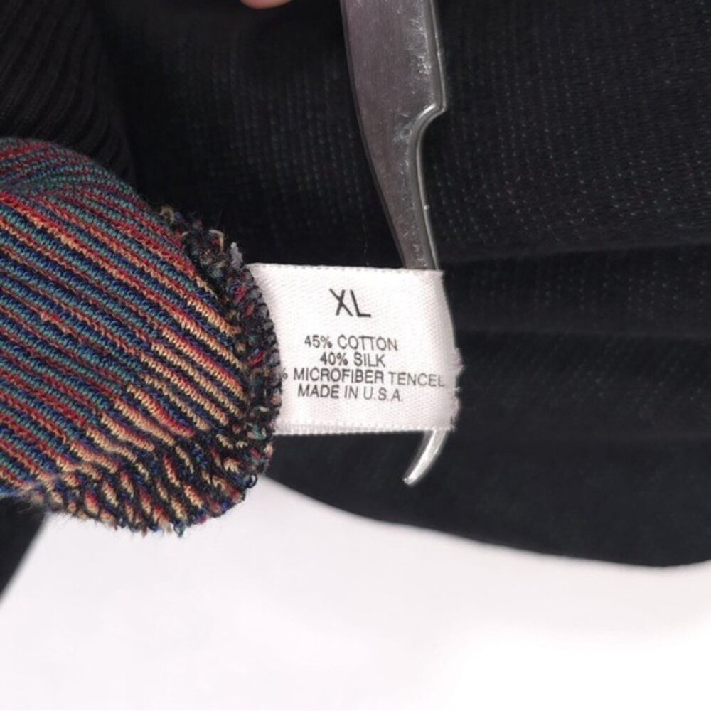 ST. CROIX R Delaunay Luxury COLLECTORS‎ SILK Crew Knits Pullover Sweater Size XL - Picture 9 of 10